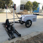 滁州3米激光平地機大型拖拉機四輪座駕式整平設備