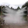 喷雾消毒系统福州围挡喷淋自动喷雾器消毒系统