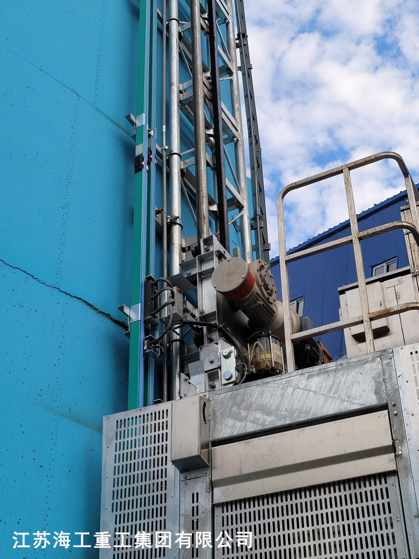 工业升降电梯-在博尔塔拉热电厂环境改造中综评优良