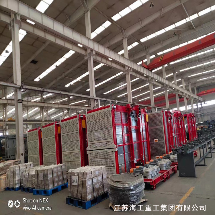 龙海市烟囱CEMS升降机材质配置_制造生产厂商