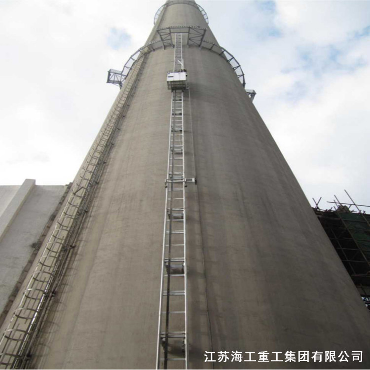 热电厂吸收塔安设升降电梯质量控制