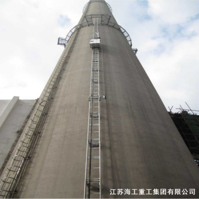 烟囱升降梯-脱硫塔电梯-吸收塔升降机＠＠通过邓州环境评审
