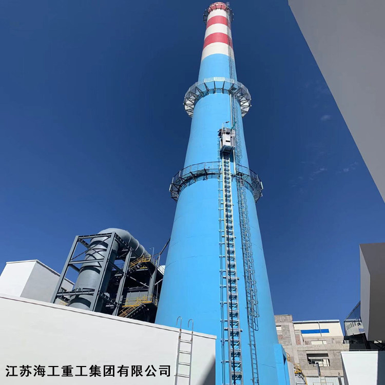 义县烟囱按提升设备厂家直销-环境监测专用