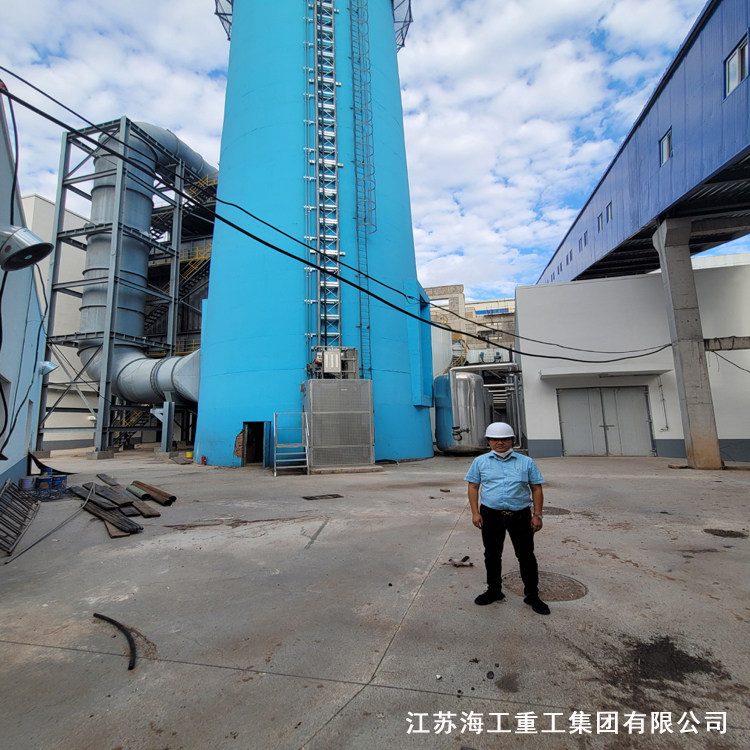 烟囱升降电梯-在文昌热电厂环境改造中综评优良