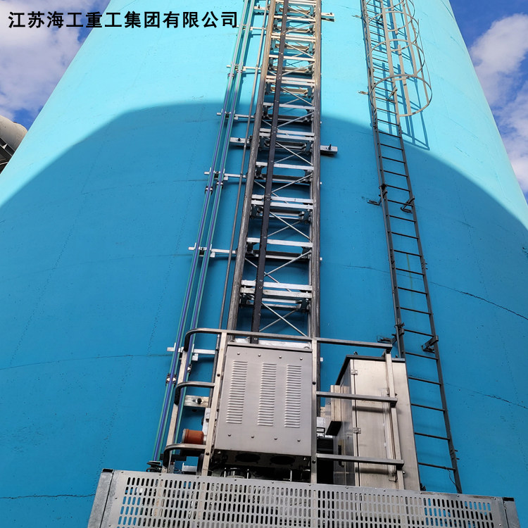 烟囱工业电梯材质配置——四川省生产制造厂家