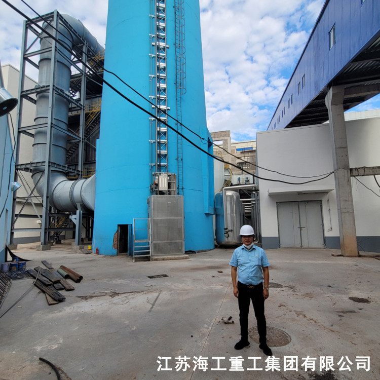 吸收塔电梯-在孝感化工厂超低排放技改中安全运行