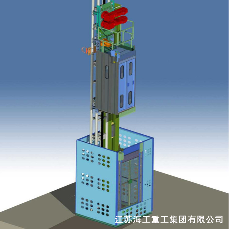 烟囱电梯材质配置——万荣生产制造厂家