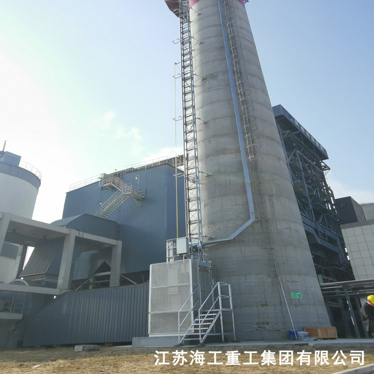 工业升降电梯-在白银化工厂超低排放技改中安全运行