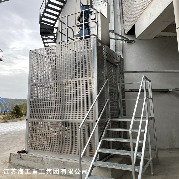 吸收塔电梯-在吉首化工厂超低排放技改中安全运行