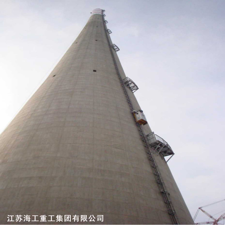 锅炉烟囱升降梯-在安徽发电厂环保改造中环评合格