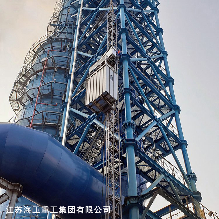 烟囱升降电梯-在宜春热电厂环境改造中综评优良