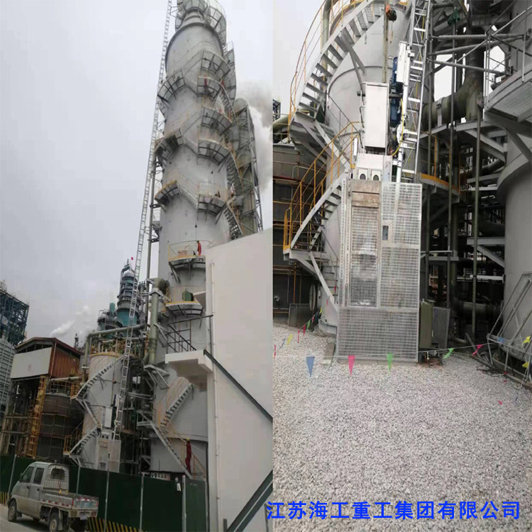 邵东吸收塔工业电梯安装厂家直销-环境监测专用
