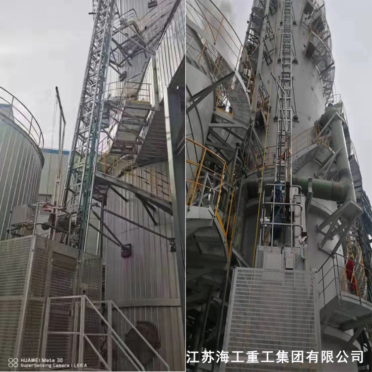 防爆升降电梯-在七台河发电厂超低排放技改中安全运行