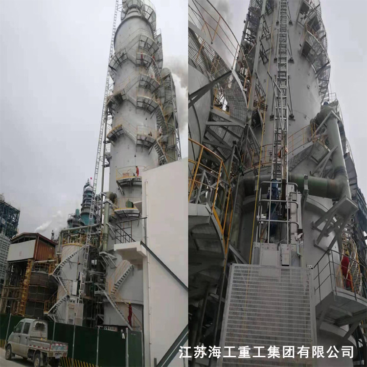 烟囱工业电梯-CEMS升降机-齿轮齿条升降梯〓〓通过黄冈环境评审