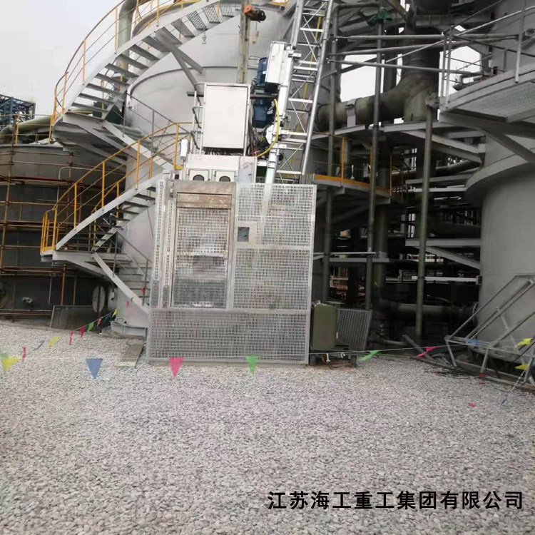 脱硫塔升降梯-在荆州发电厂环境改造中综评优良