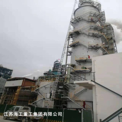 锅炉烟囱电梯-在漳州发电厂超低排放技改中安全运行