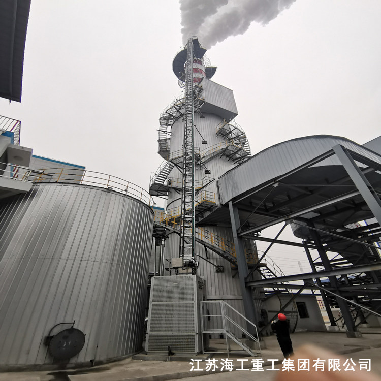 烟筒升降机-在重庆化工厂环保改造中环评合格