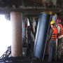 瓦房店海上鋼結構犧牲陽極塊安裝防腐水下作業€#海工重工集團