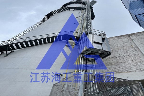 通过襄城环评烟囱升降梯-脱硫塔电梯-吸收塔升降机