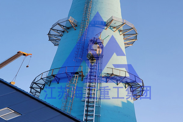 烟囱升降机-脱硫塔升降梯-吸收塔电梯→洪湖生产厂家制造厂商