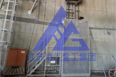 锅炉烟筒升降梯-在应县发电厂超低排放技改中安全运行