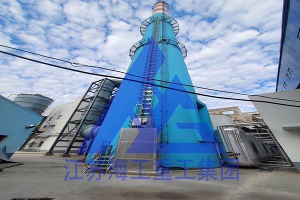 烟囱CEMS升降机-脱硫塔升降梯-烟筒电梯-在凤城发电厂技改中合格