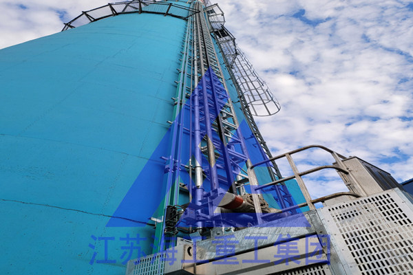 锅炉烟筒升降机-在宁陕发电厂超低排放技改中安全运行