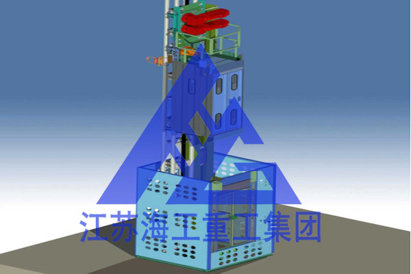 吸收塔升降梯-在古田发电厂超低排放技改中安全运行