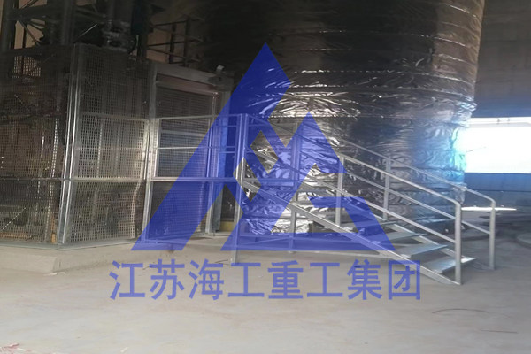 脱硫塔CEMS电梯-烟囱升降梯-烟筒升降机-在邓州热电厂成功运用