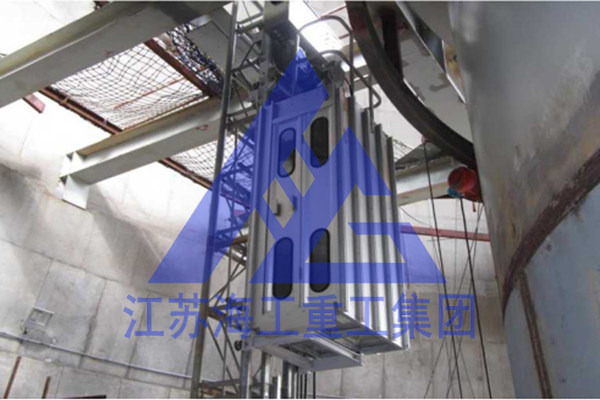 脱硫塔电梯-专利技术——在两当电缆公司环保综评优良