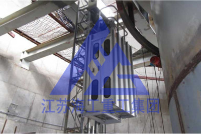烟筒CEMS升降梯-吸收塔升降机-烟囱升降电梯-在商洛热电厂环评合格