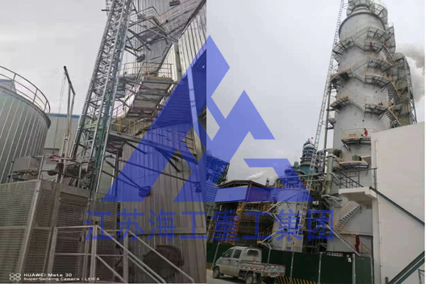 通过庆城环评脱硫塔工业电梯-CEMS升降机-齿轮齿条升降梯
