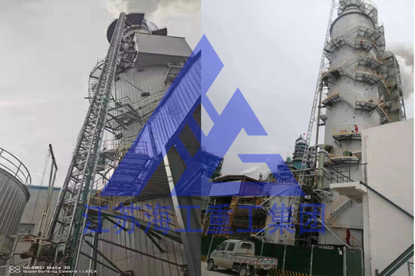 通过内江环评脱硫塔工业电梯-CEMS升降机-齿轮齿条升降梯