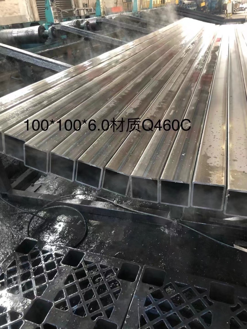连云港Q700方管高强钢厂 350x100x12方管 现货供应