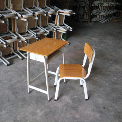 马村美术课桌椅教室国学桌折叠
