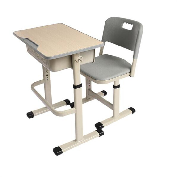 介休学校课桌椅橡木国学桌