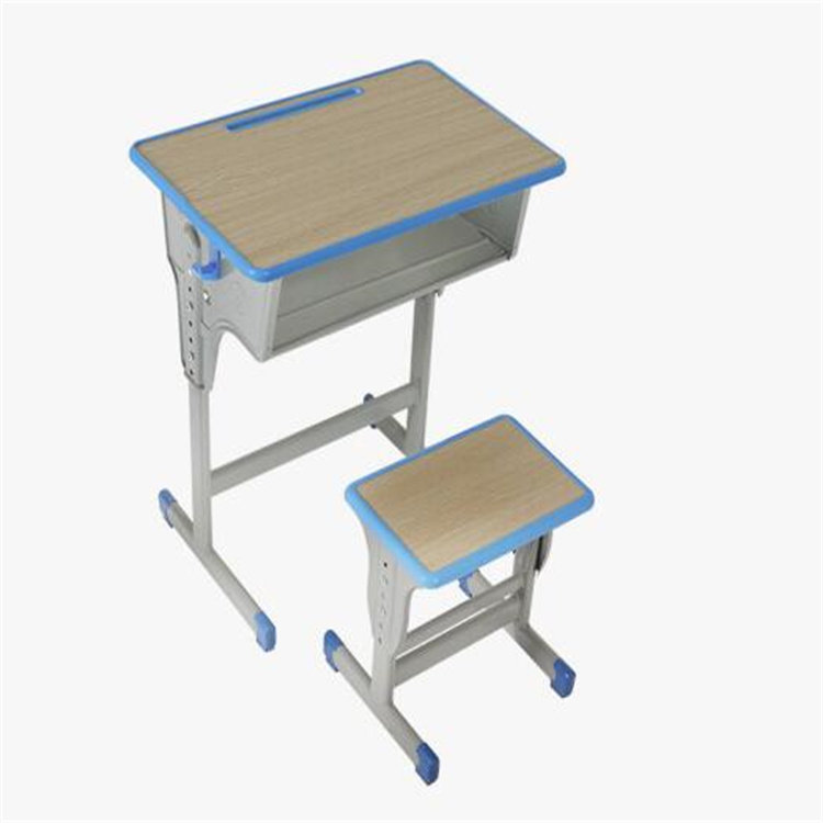 石龙教室课桌椅实木书法桌