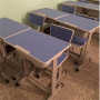 海城折叠国学教室桌椅学校课桌椅