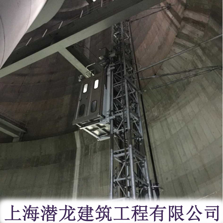 清远烟囱电梯-烟气连续监测CEMS客货两用工业升降机钢平台