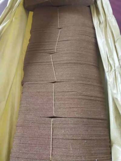 山西吕梁柳林钢厂专用20mm厚度化纤纯羊毛毛毡条以客为尊山西吕梁柳林