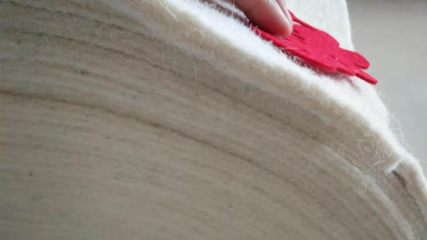 辽宁葫芦岛加厚5mm化纤混纺书画羊毛毡垫厂家欢迎来电辽宁葫芦岛