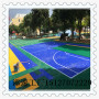 河北邯鄲魏縣拼裝地板打造一個可移動的氣排球場
