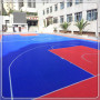 籃球室外軟塑橡膠拼裝地板經銷商山東棗莊臺兒莊