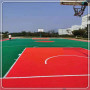 籃球室外軟塑橡膠拼裝地板經銷商售賣江西贛州尋烏