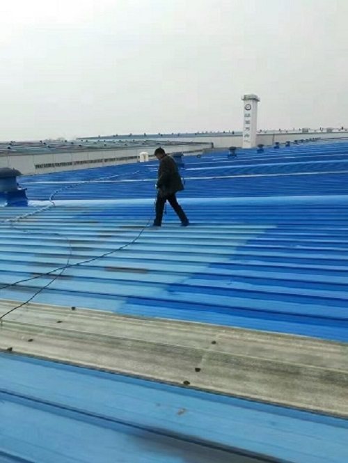 杨浦区彩钢瓦房顶喷漆多少钱一平方