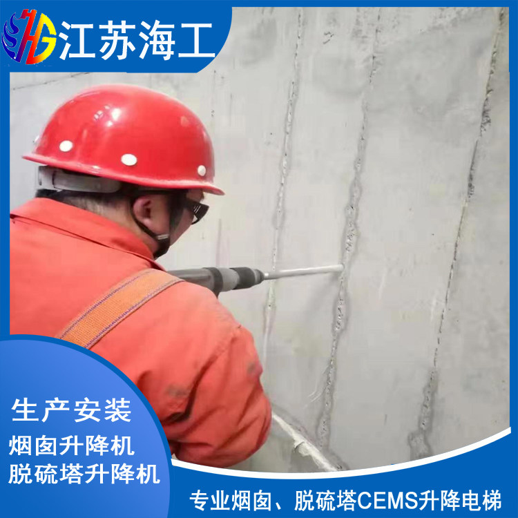 吸收塔增设载货升降电梯工业CEMS生产厂商-江苏海工