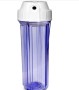 陶氏10寸透明瓶外扣2分4分口純水機pp過濾瓶