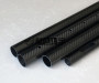 啞光斜紋3k碳管 12mm*10mm碳纖維管材