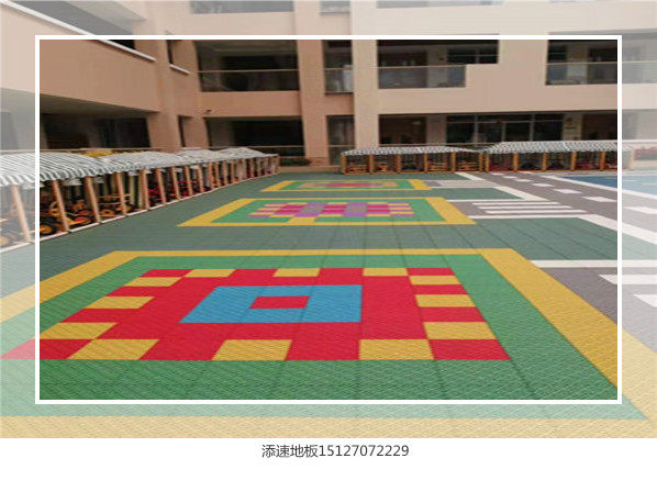 河北湘冠籃球場懸浮拼裝地板廠家河南輝縣接單-可安裝