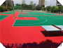 熱塑地板河南新鄉獲嘉軟塑懸浮拼裝籃球場廠家